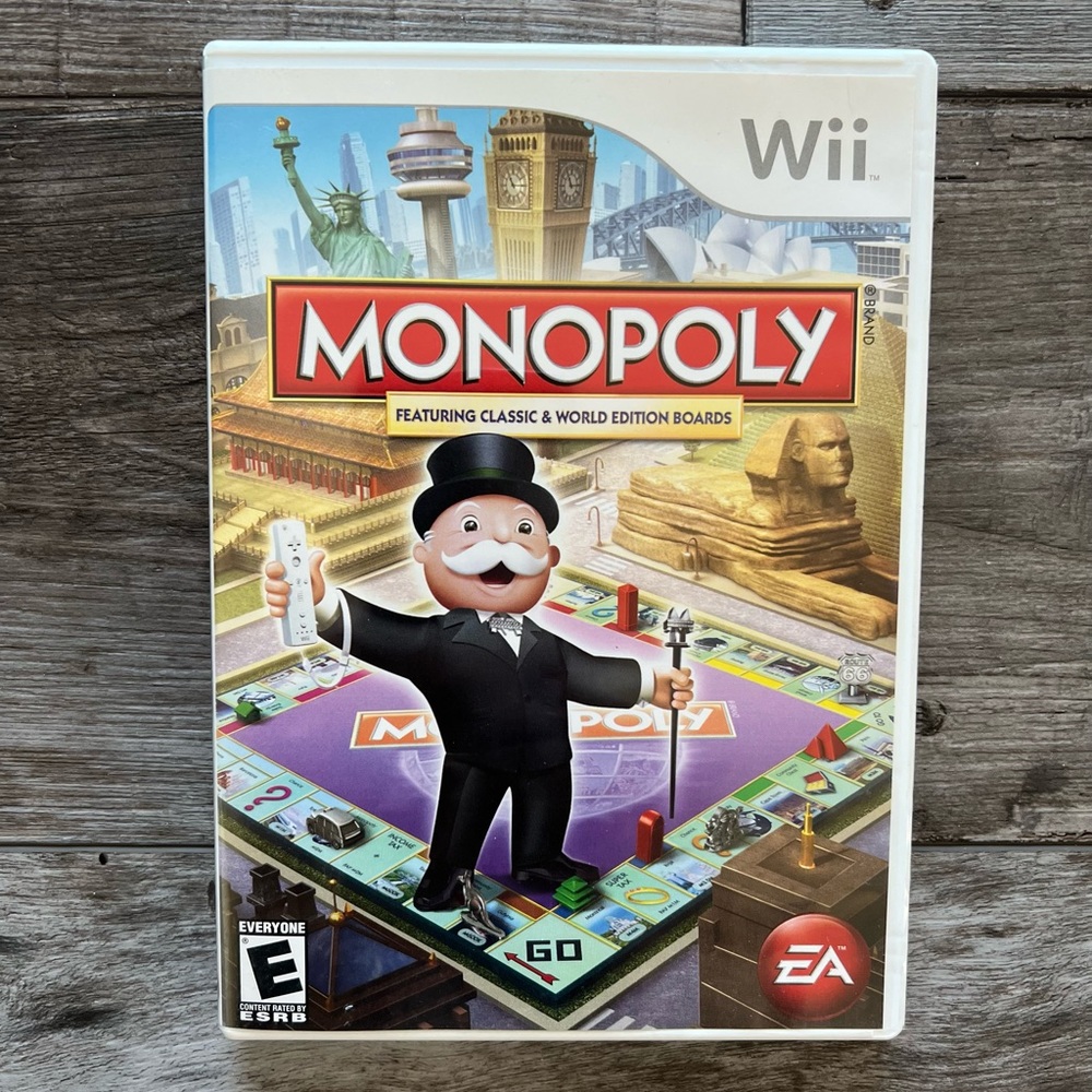 Wii Monopoly Classic & World Editions